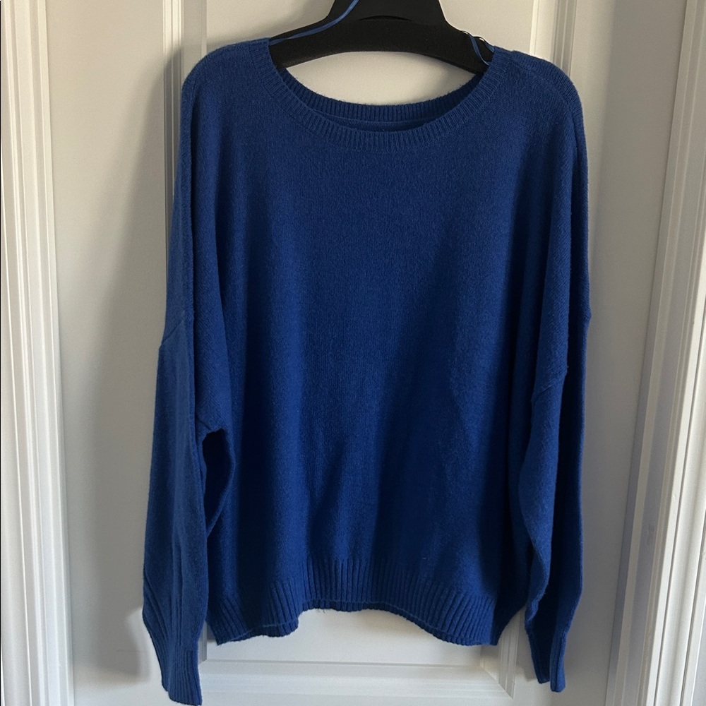 Sonoma Royal Blue Crew Neck Sweater